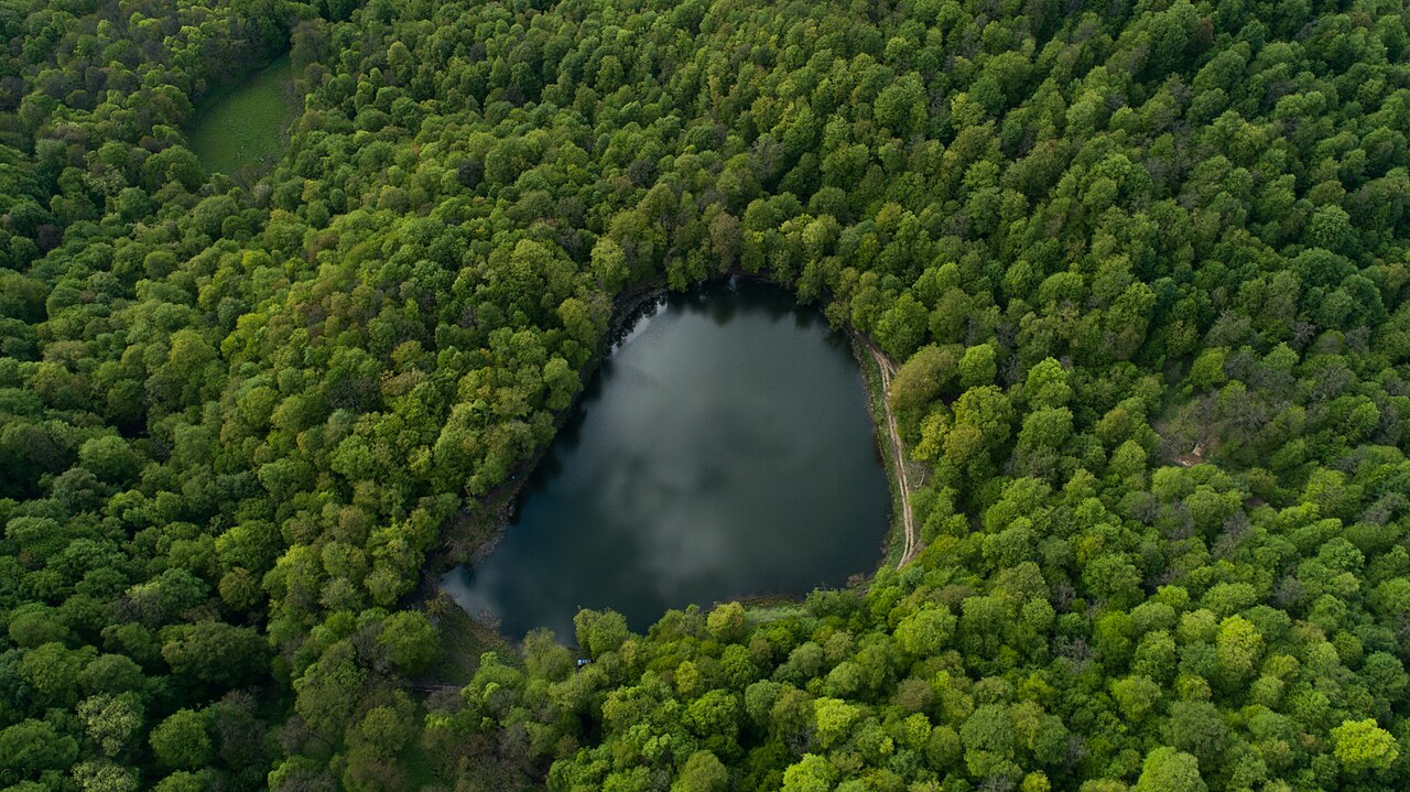 Gosh Lake, the destination of the Goshavank to Gosh Lake route