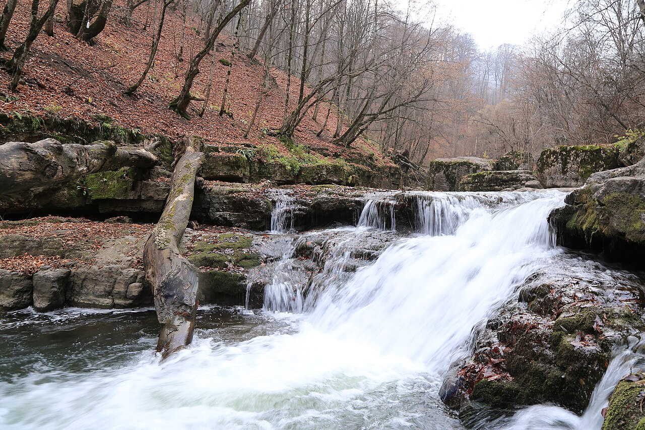 Lastiver river cascades near Ijevan