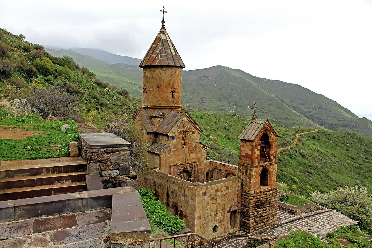 Spitakavor monastery in Vayots Dzor; distinct from the Spitakavor church in Ashtarak