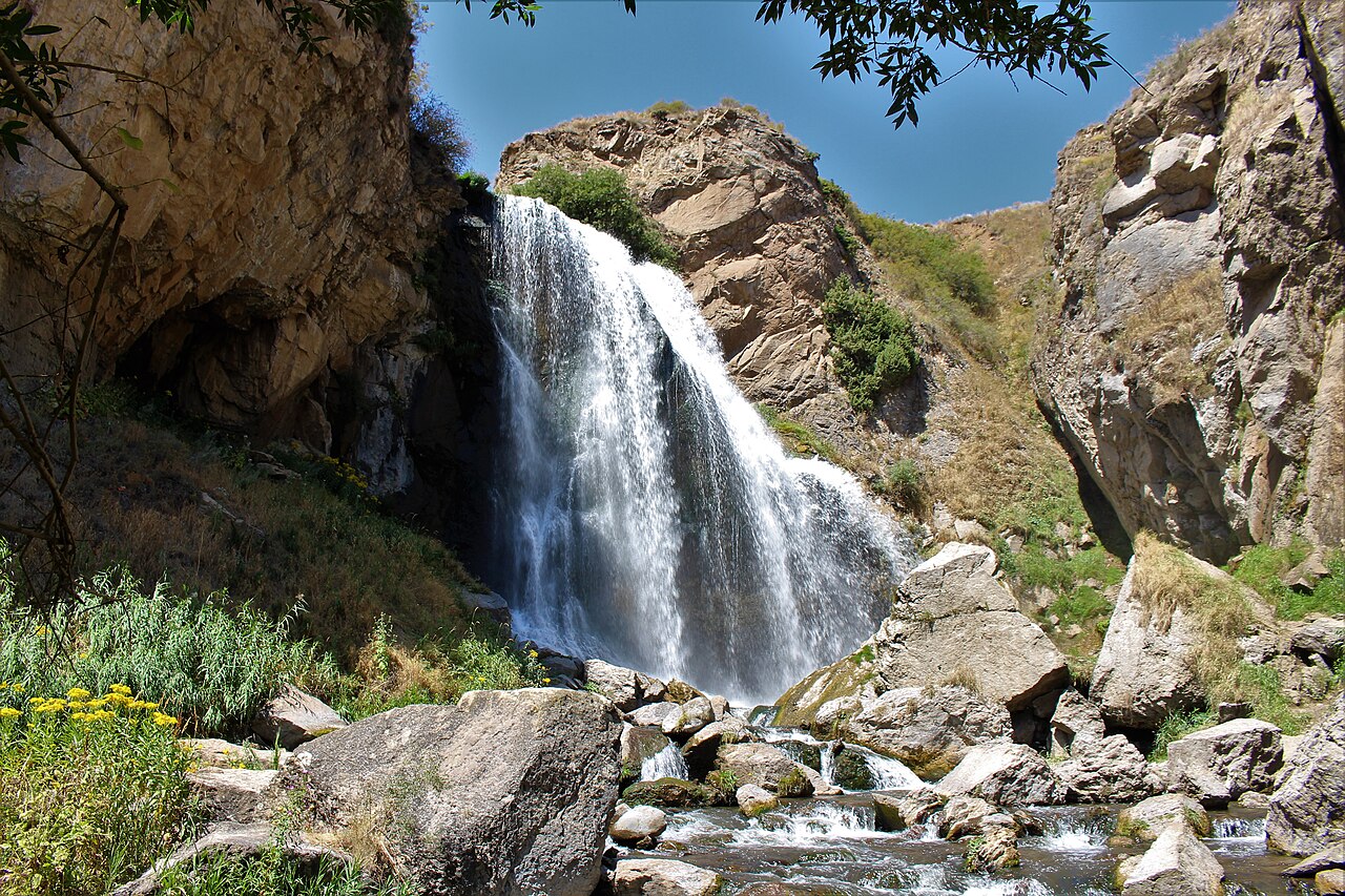 Trchkan waterfall on the Chichkhan River